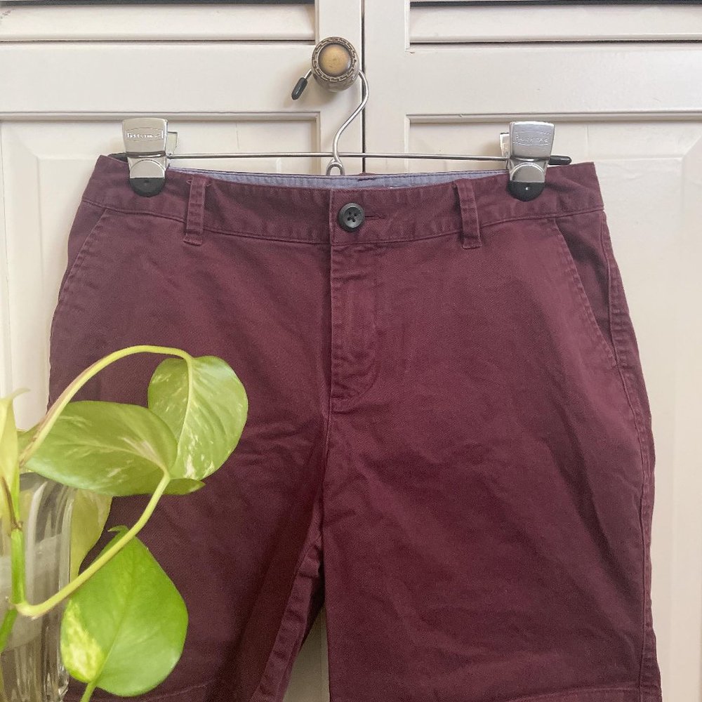 AMAZON LANDS' END Comfort Waist No Iron Chino Shorts (NWT)